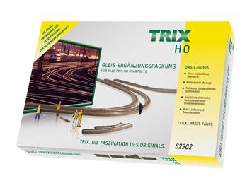 Trix 62902 Ergänzungspackung C2 HO