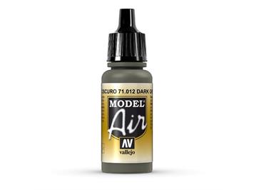 Vallejo 71.012 Model Air 17ml, DARK GREEN