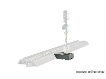 Viessmann 4733 Signalsockel für C-Gleis, 2 Stück, H0 (1:87)