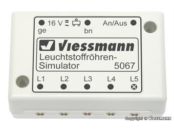 Viessmann 5067 Leuchtstoffröhren-Simulator - H0, H0m, TT, N, Z