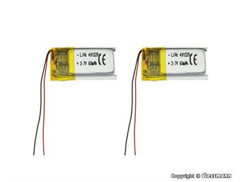 Viessmann 8418 Akku für MB ACTROS Fahrzeuge, 2 Stück - H0 (1:87)