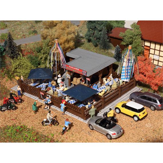 Vollmer 43784 Biergarten mit Zubehör - H0 (1:87)