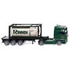 Wiking 053601 Tankcontainersattelzug 20 MAN TGX "Rinnen" HO